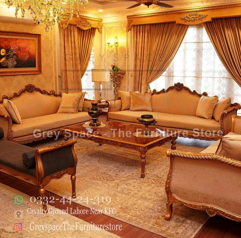 "Luxury Drawing Room Sofa in Lahore"