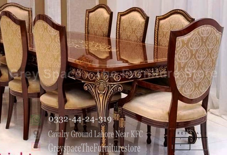 "6 chair dining set"