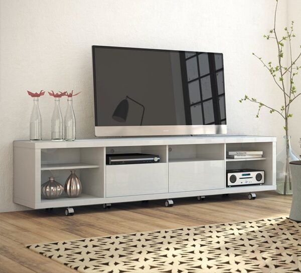 Lcd Rack Design Interwood Lcd Rack 03 - Grey Spaces Furniture
