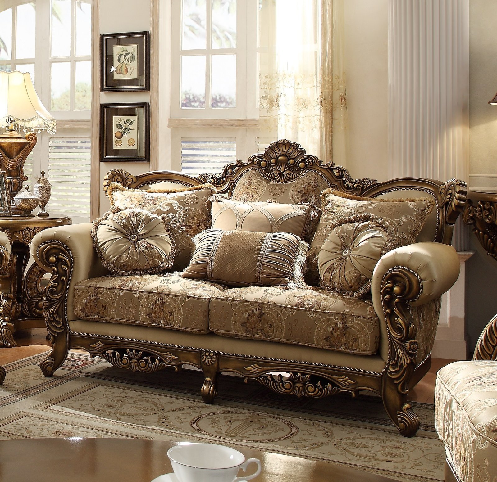 "Luxurious Drawing Room Sofa in Lahore"
