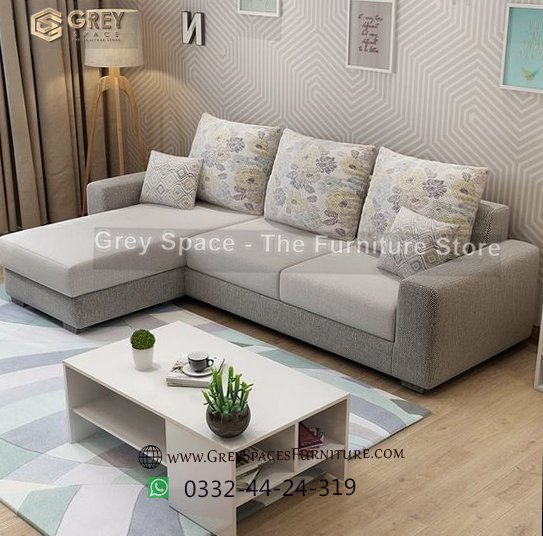 ''Stylish L shape sofa''