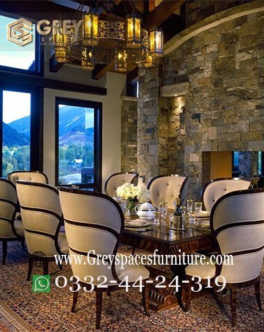 "Elegant dining furniture"