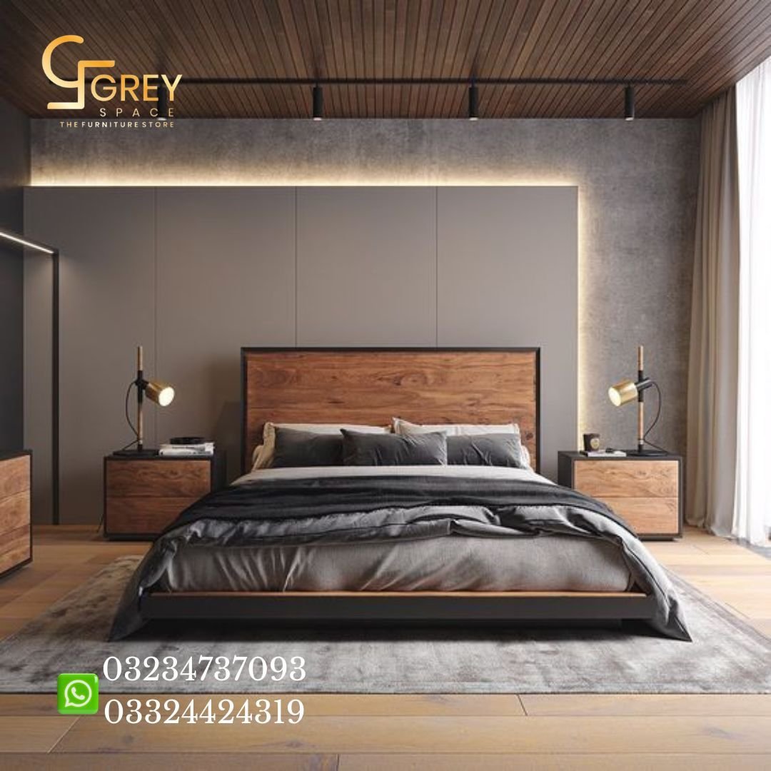 ''Bed set in Lahore''