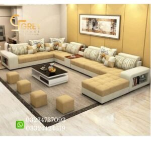 ''L shaped sofa''