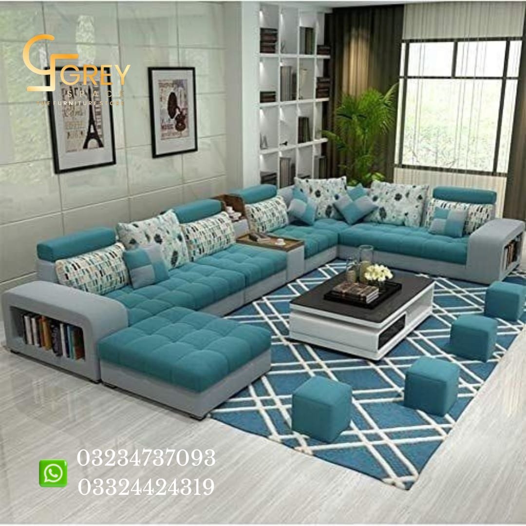''Stylish L shape sofa''