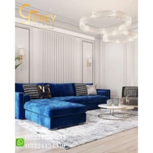 ''Beautiful L-shape sofa''