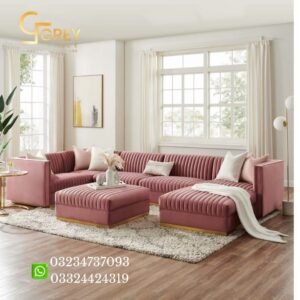 ''Stylish L shape sofa''