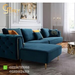 ''Stylish L-shaped sofa''