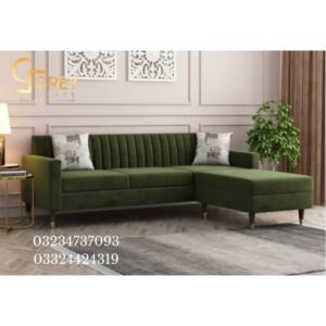 ''Modern L-shaped sofa''