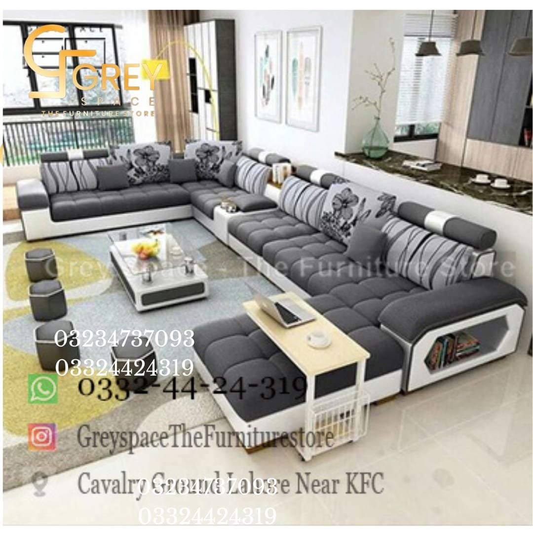 ''L-shape sofa''
