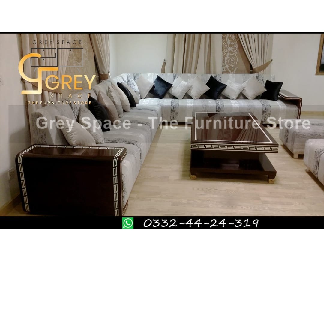 ''Stylish L-shape sofa''