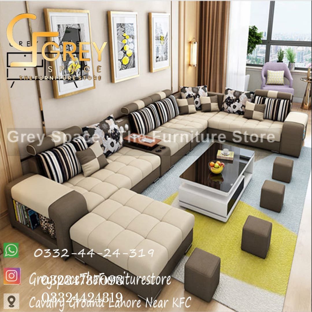 ''Stylish L-shape sofa''