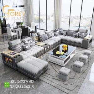 ''L-shape sofa''