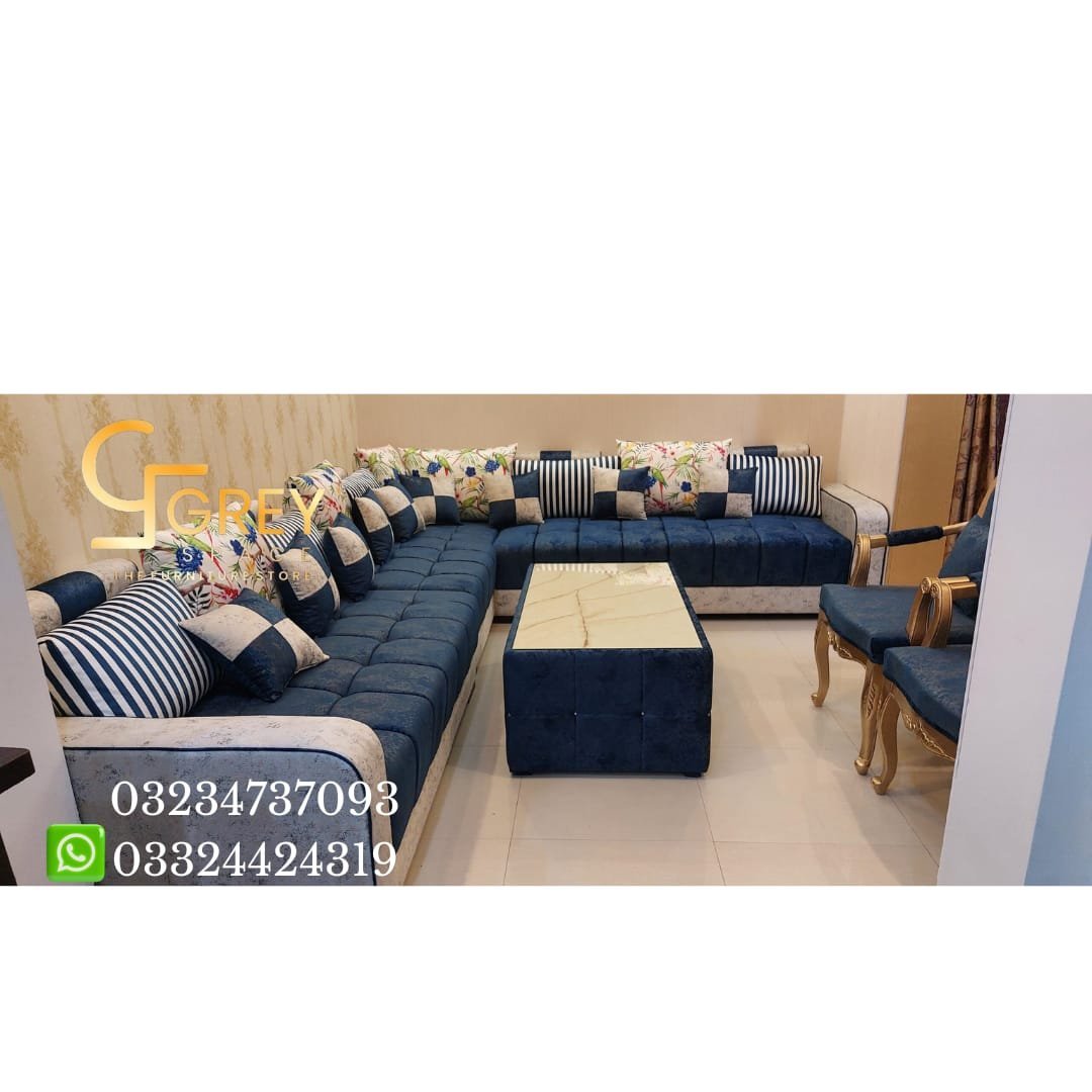 '' L shape sofa''