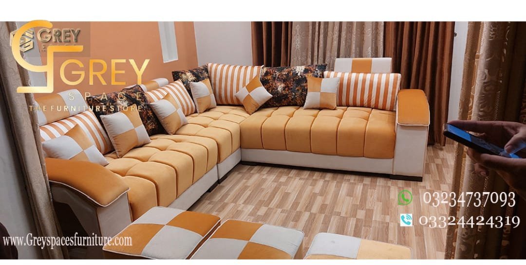 ''L-shape sofa''