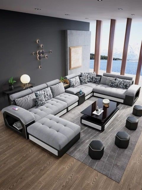 ''L-shape sofa''