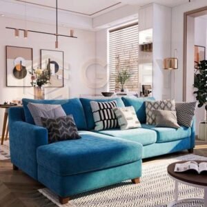 ''L-shape sofa''