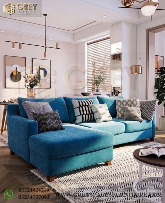 ''L-shape sofa''